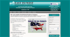 Desktop Screenshot of easttowest.com
